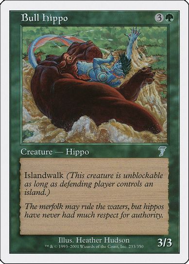 Bull Hippo [7th Edition]