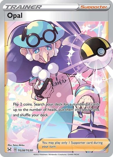 Opal (TG28/TG30) [Sword & Shield: Lost Origin Trainer Gallery]
