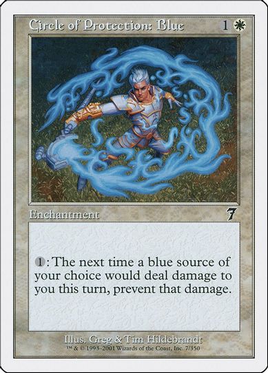 Circle of Protection: Blue [7th Edition]
