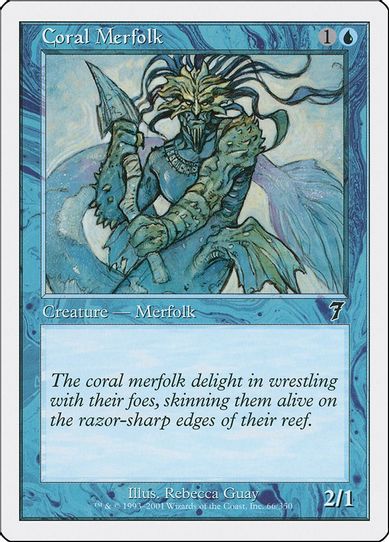 Coral Merfolk [7th Edition]