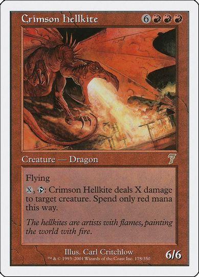 Crimson Hellkite [7th Edition]