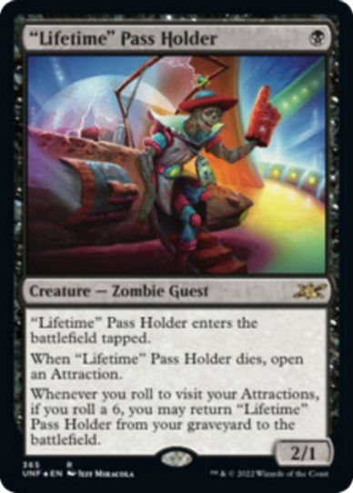 "Lifetime" Pass Holder (79) [Unfinity]