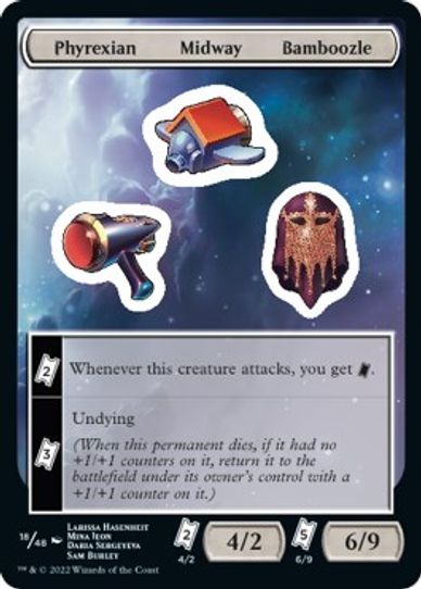 Phyrexian Midway Bamboozle (18) [Unfinity]