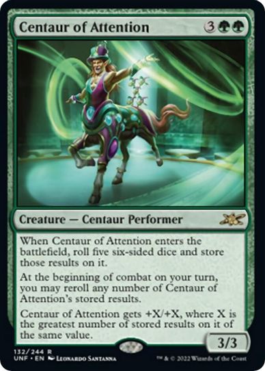Centaur of Attention (132) [Unfinity]