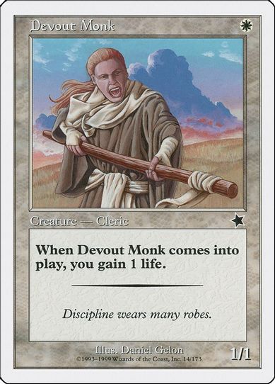 Devout Monk (14) [Starter 1999]