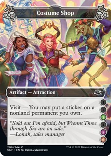Costume Shop (206) [Unfinity]