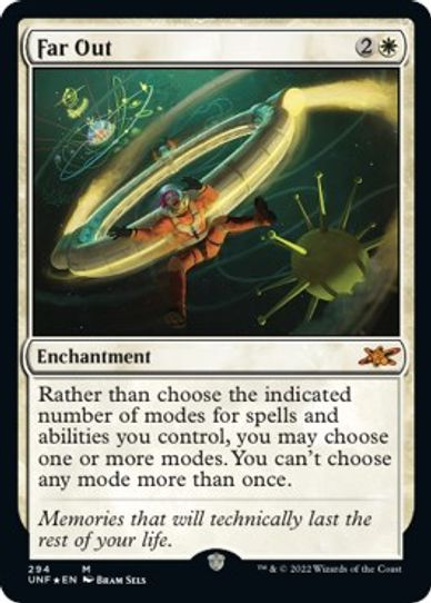 Far Out (Galaxy Foil) (294) [Unfinity]