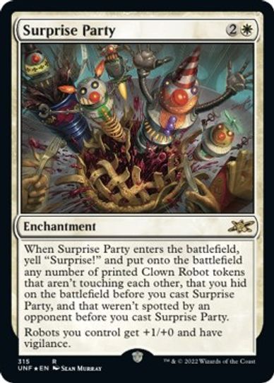 Surprise Party (Galaxy Foil) (315) [Unfinity]