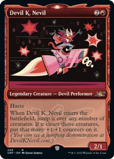 Devil K. Nevil (Showcase) (249) [Unfinity]