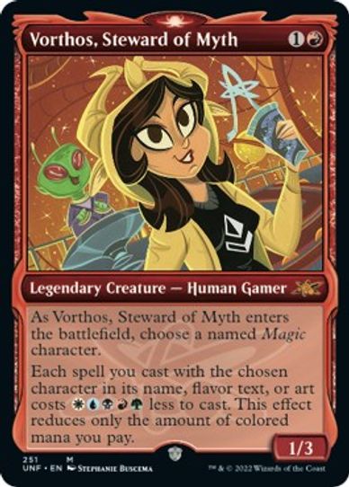 Vorthos, Steward of Myth (Showcase) (251) [Unfinity]