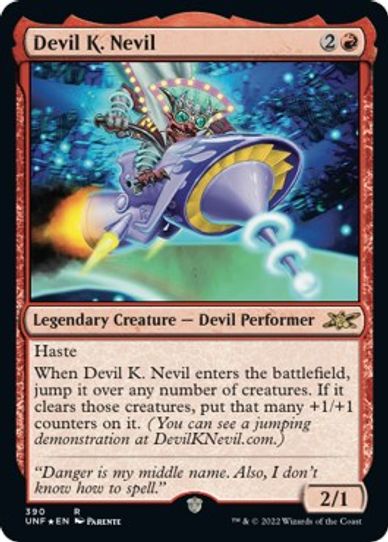Devil K. Nevil (Galaxy Foil) (390) [Unfinity]