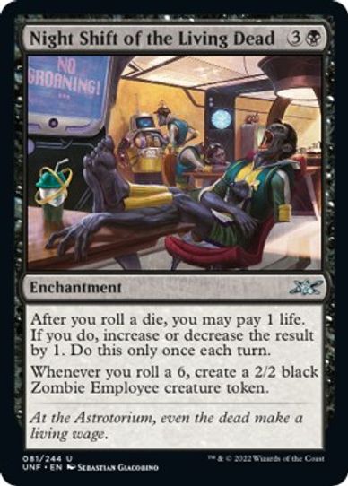 Night Shift of the Living Dead (81) [Unfinity]