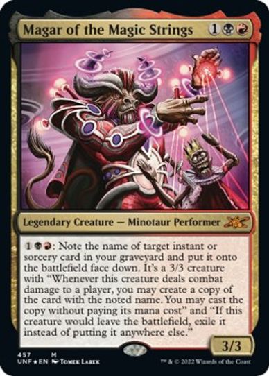 Magar of the Magic Strings (Galaxy Foil) (457) [Unfinity]