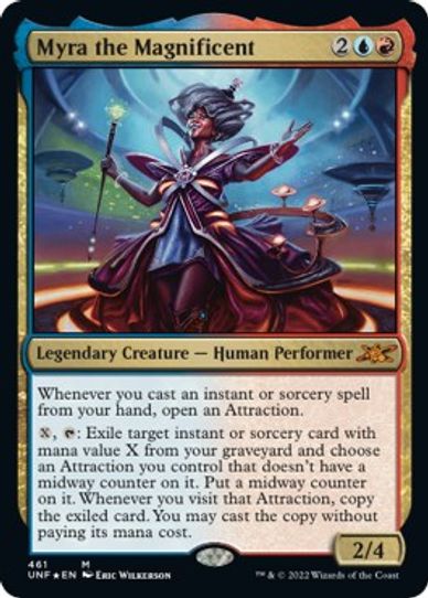 Myra the Magnificent (Galaxy Foil) (461) [Unfinity]