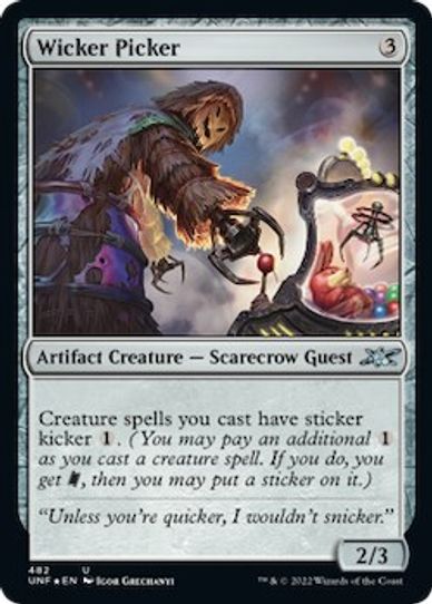 Wicker Picker (Galaxy Foil) (482) [Unfinity]