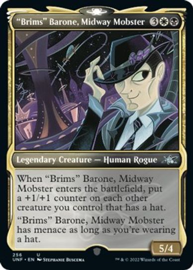"Brims" Barone, Midway Mobster (Showcase) (256) [Unfinity]