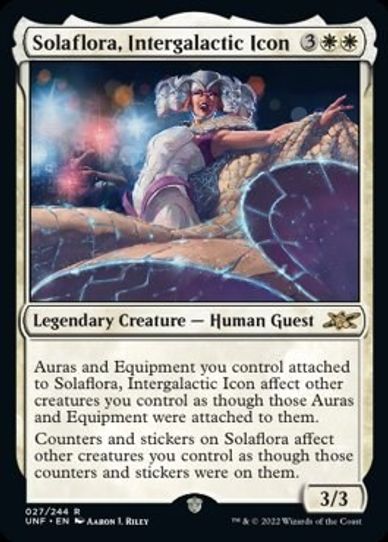 Solaflora, Intergalactic Icon (27) [Unfinity]
