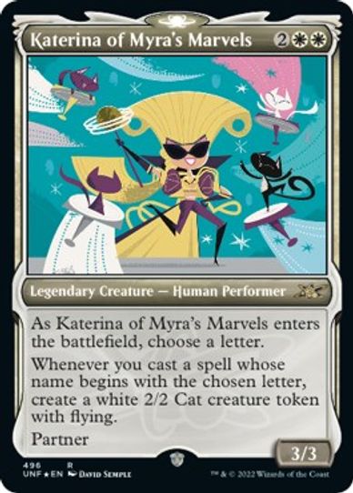 Katerina of Myra's Marvels (Showcase) (496) [Unfinity]