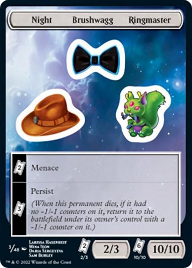 Night Brushwagg Ringmaster (3) [Unfinity]