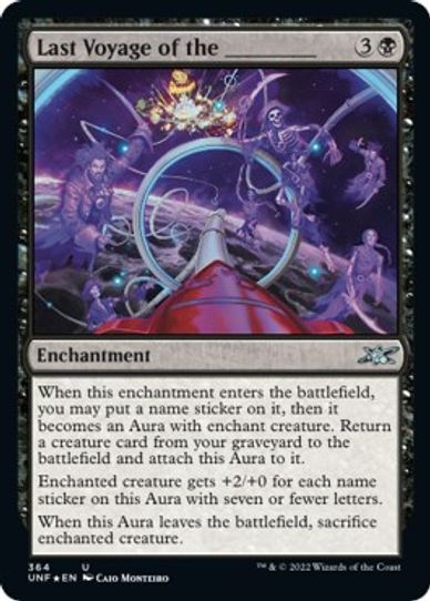 Last Voyage of the _______ (Galaxy Foil) (364) [Unfinity]
