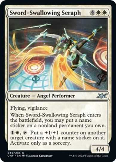 Sword Swallowing Seraph (30) [Unfinity]