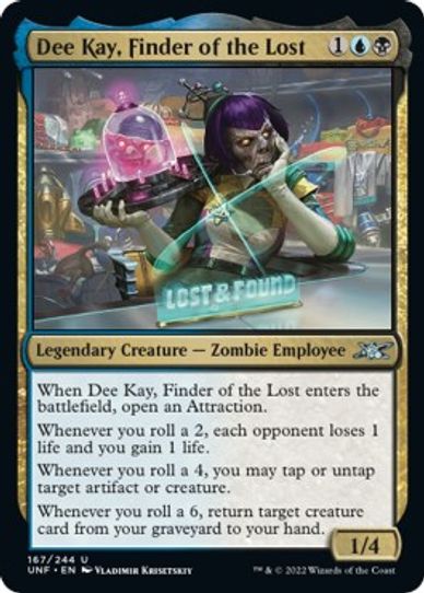 Dee Kay, Finder of the Lost (167) [Unfinity]