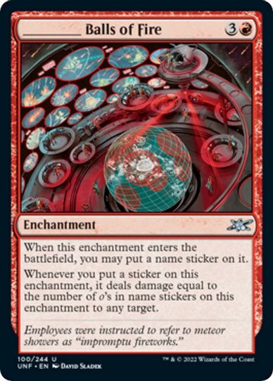_____ Balls of Fire (100) [Unfinity]