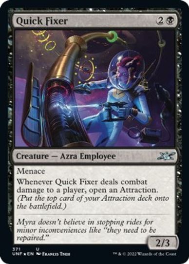Quick Fixer (Galaxy Foil) (371) [Unfinity]