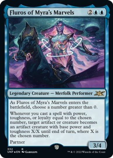 Fluros of Myra's Marvels (Galaxy Foil) (332) [Unfinity]