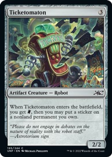 Ticketomaton (195) [Unfinity]