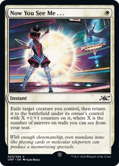 Now You See Me... (20) [Unfinity]
