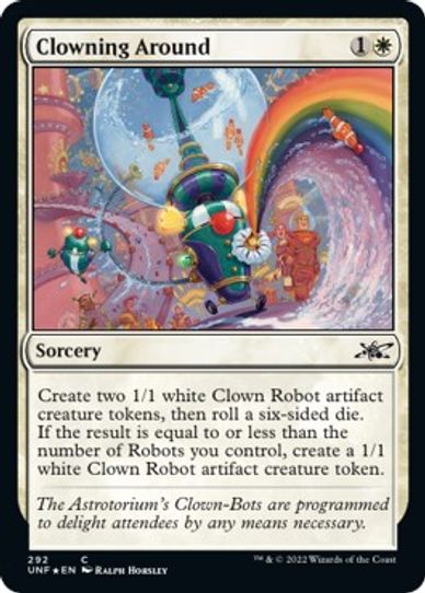 Clowning Around (Galaxy Foil) (292) [Unfinity]