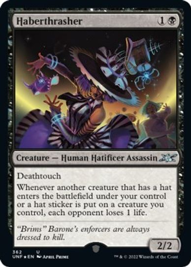 Haberthrasher (Galaxy Foil) (362) [Unfinity]