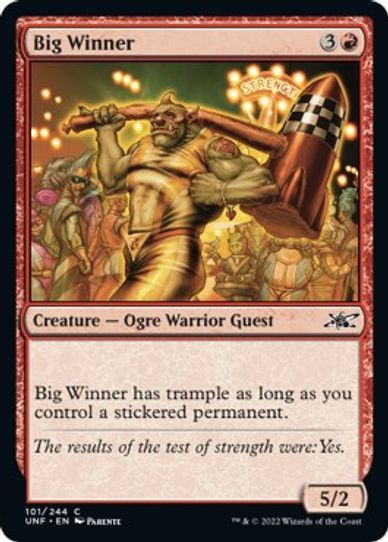 Big Winner (101) [Unfinity]