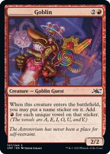_____ Goblin (107) [Unfinity]