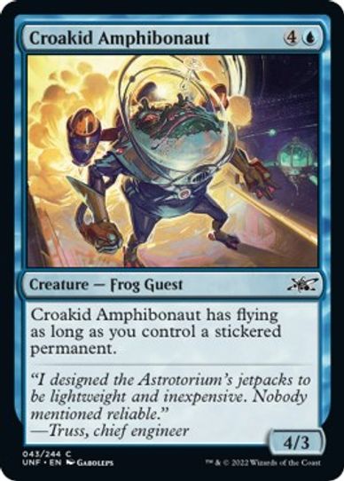 Croakid Amphibonaut (43) [Unfinity]