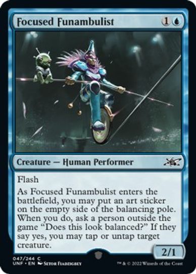 Focused Funambulist (47) [Unfinity]