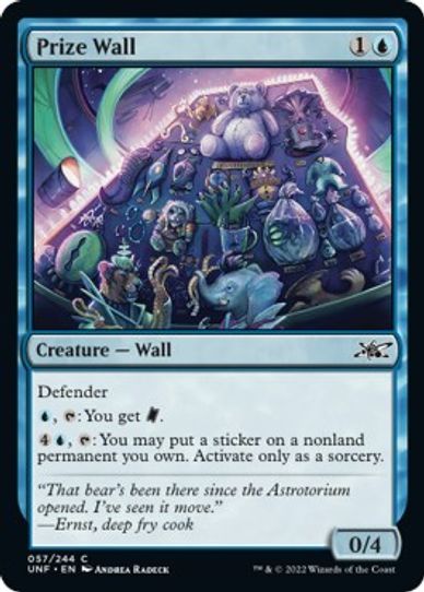 Prize Wall (57) [Unfinity]
