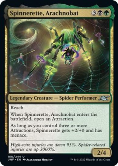 Spinnerette, Arachnobat (180) [Unfinity]