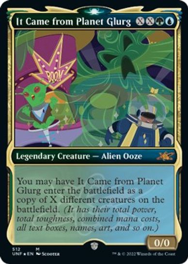 It Came from Planet Glurg (Showcase) (Galaxy Foil) (512) [Unfinity]