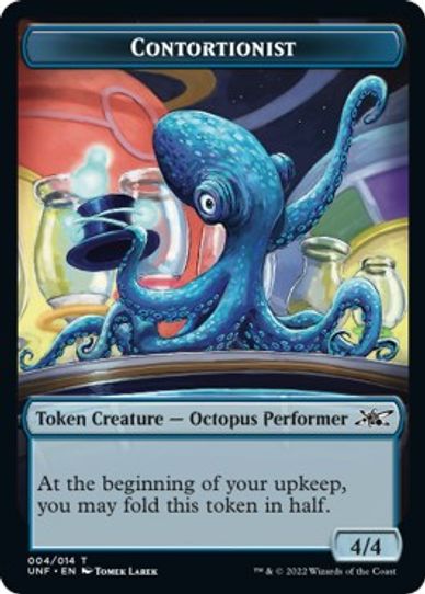 Contortionist Double Sided Token (4) [Unfinity]