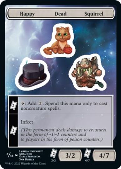 Happy Dead Squirrel (8) [Unfinity]