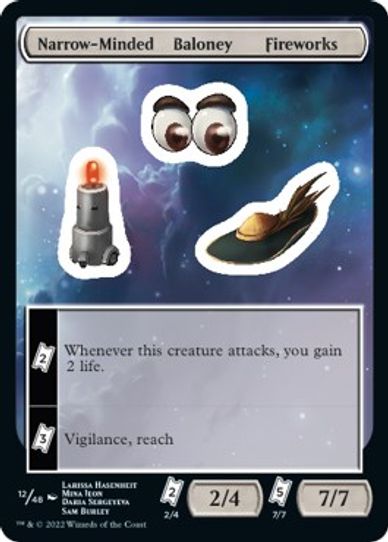 Narrow Minded Baloney Fireworks (12) [Unfinity]