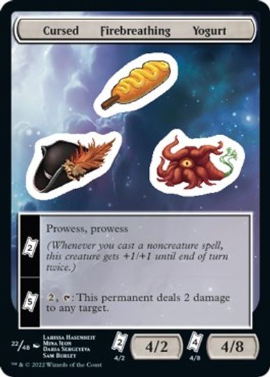 Cursed Firebreathing Yogurt (22) [Unfinity]