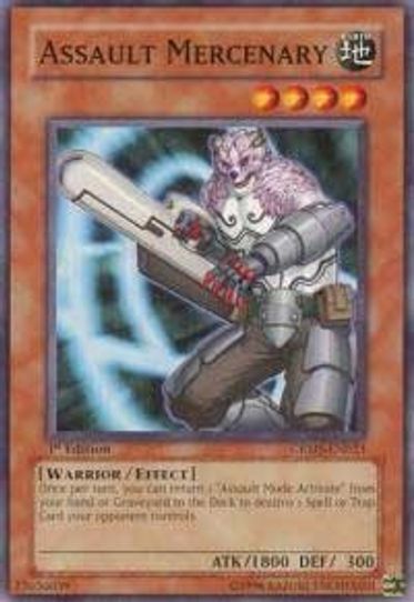 Assault Mercenary (CRMS-EN023) [Crimson Crisis]