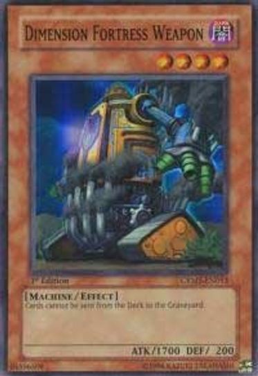 Dimension Fortress Weapon (CRMS-EN033) [Crimson Crisis]