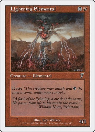 Lightning Elemental [7th Edition]