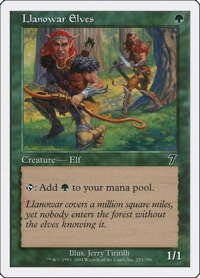 Llanowar Elves [7th Edition]