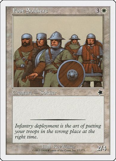 Foot Soldiers (17) [Starter 1999]
