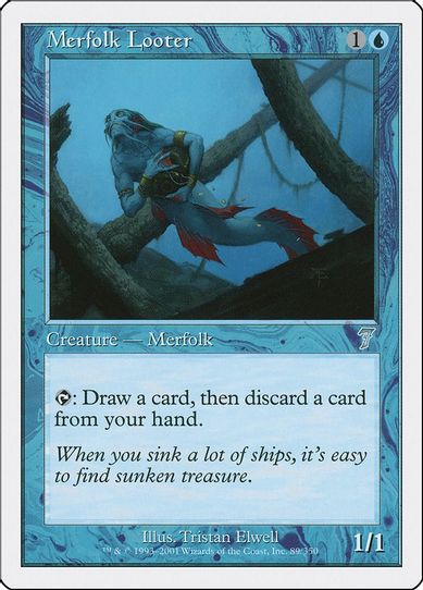 Merfolk Looter [7th Edition]